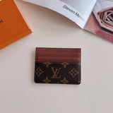 Monogram Slim Card Holder Wallet