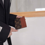 Monogram Slim Card Holder Wallet