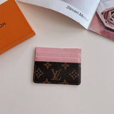 Monogram Slim Card Holder Wallet