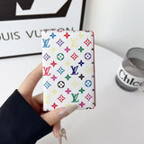 louis vuitton Multicolor Compact Wallet Card Holder