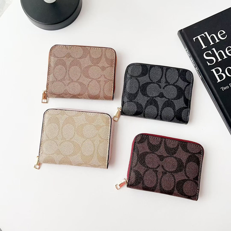 Coach Zip Around Wallet Card Holder