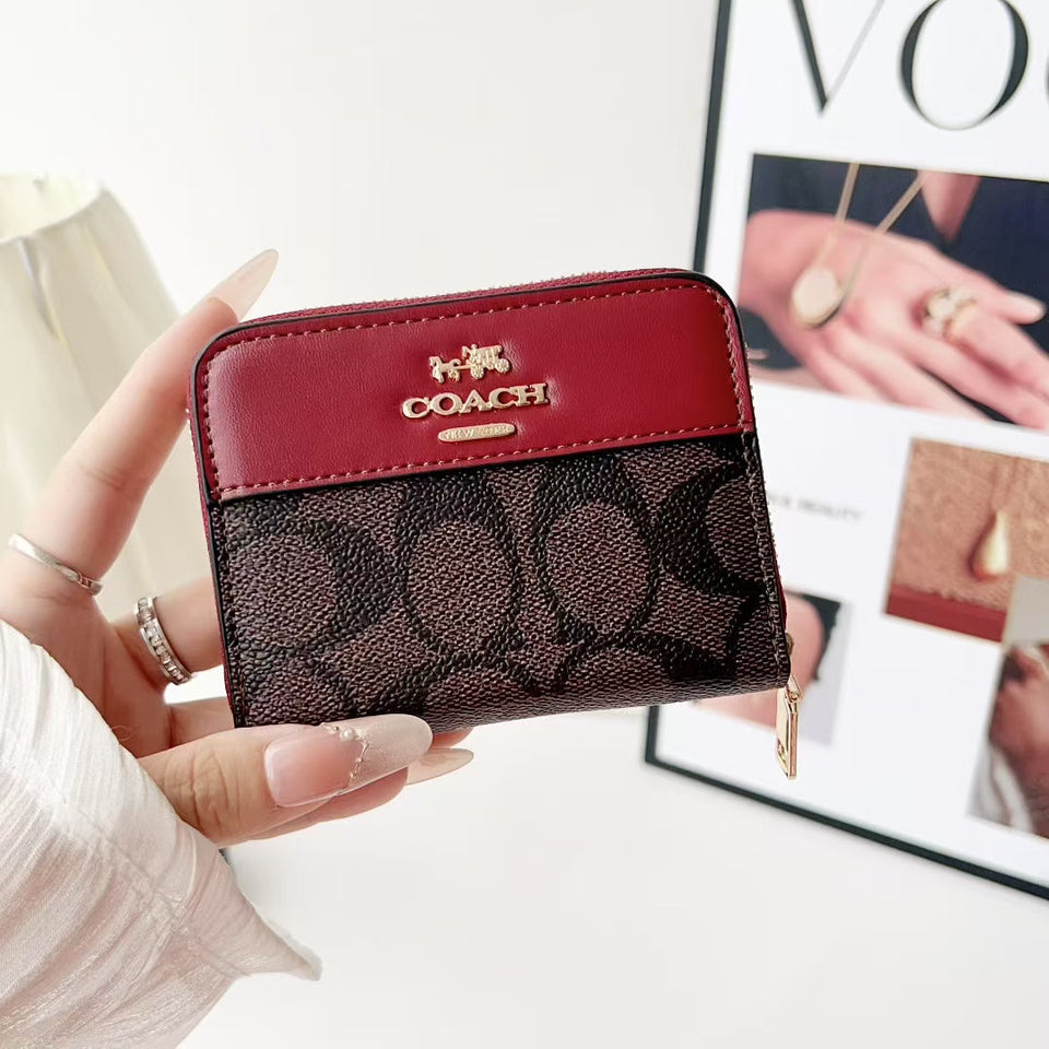 Coach Zip Around Wallet Card Holder