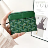 Goyard Zip Around Card Holder Mini Wallet