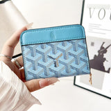 Goyard Zip Around Card Holder Mini Wallet