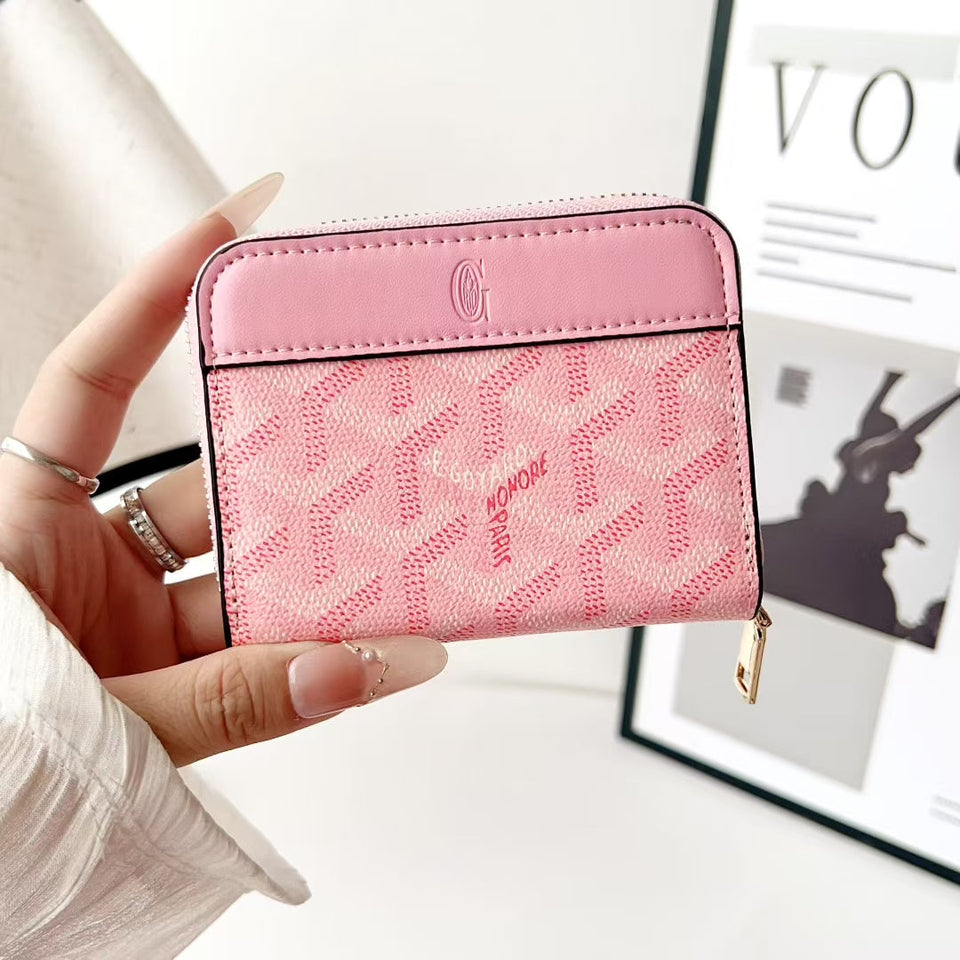 Goyard Zip Around Card Holder Mini Wallet