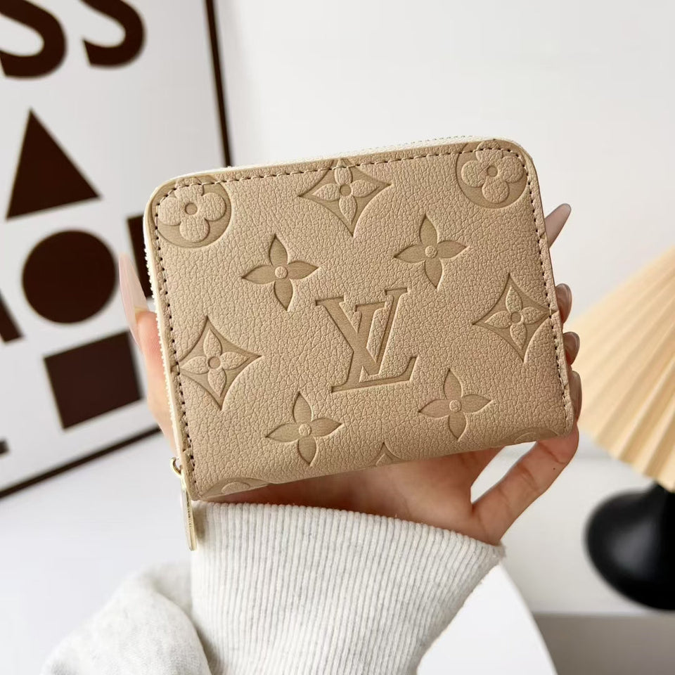 louis vuitton Zip Around Mini Wallet Card Holder Collection