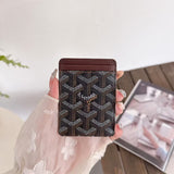 Goyard Card Holder Wallet Signature Pattern Luxury Design
