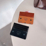 MCM Visetos Slim Wallet Card Holder