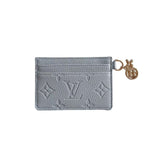louis vuitton Embossed Monogram Wallet Card Holder