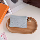 louis vuitton Embossed Monogram Wallet Card Holder