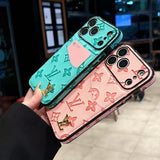 louis vuitton Monogram Luxury Phone Case for iPhone 17 with Embossed Pattern