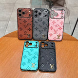 louis vuitton Monogram Luxury Phone Case for iPhone 17 with Embossed Pattern