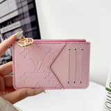 louis vuitton gucci and Burberry Luxury Zip Card Holder Wallet with Keyring Compact Designer Card Case