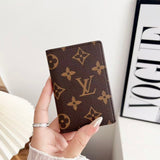 louis vuitton and gucci Slim Card Holder Wallet Luxury Designer Card Case