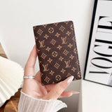 louis vuitton and gucci Slim Card Holder Wallet Luxury Designer Card Case