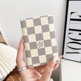 louis vuitton and gucci Slim Card Holder Wallet Luxury Designer Card Case