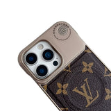 louis vuitton and gucci Luxury Protective Phone Case with Designer Monogram Back Cover