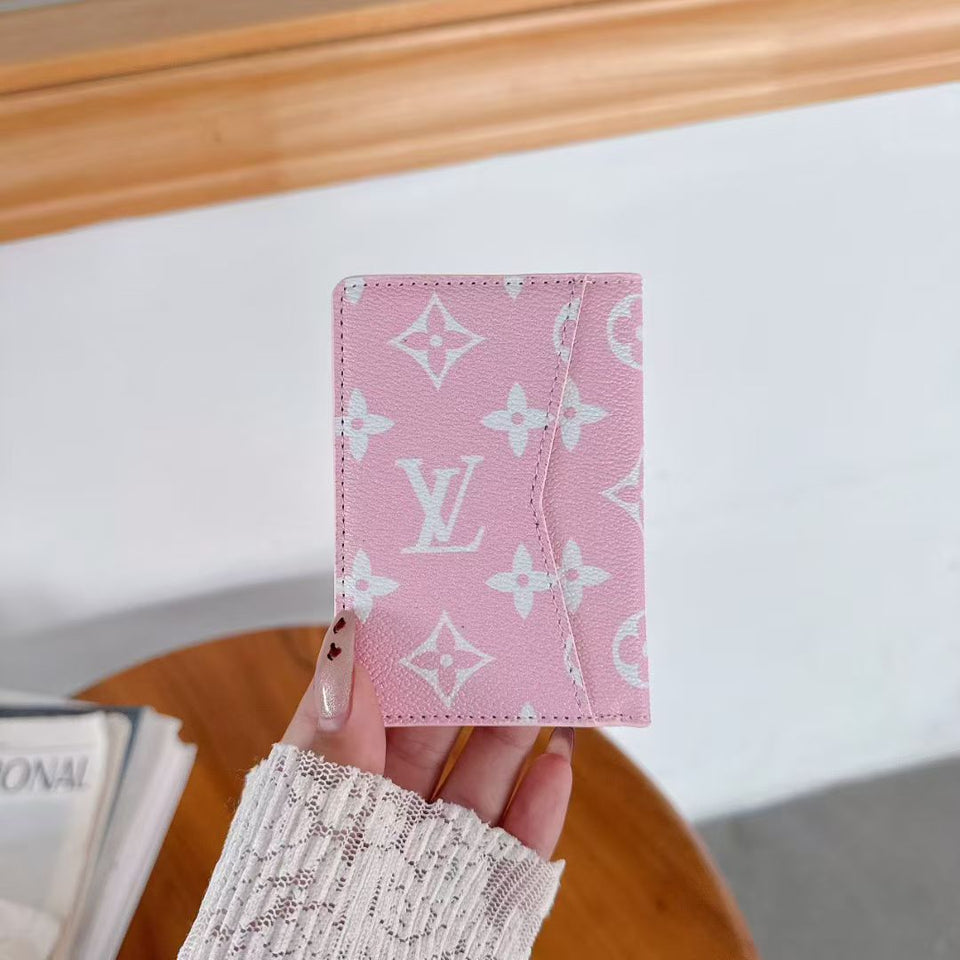 louis vuitton and gucci Slim Card Holder Wallet Luxury Designer Card Case Available in Multiple Styles