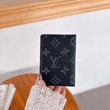 louis vuitton and gucci Slim Card Holder Wallet Luxury Designer Card Case Available in Multiple Styles