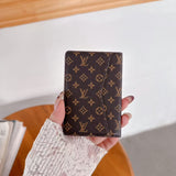 louis vuitton and gucci Slim Card Holder Wallet Luxury Designer Card Case Available in Multiple Styles