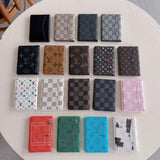 louis vuitton and gucci Slim Card Holder Wallet Luxury Designer Card Case Available in Multiple Styles