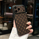 louis vuitton Monogram Luxury Phone Case for iPhone 14 to iPhone 17 Pro Max Designer Style Back Cover