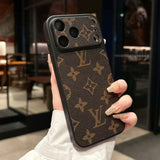 louis vuitton Monogram Luxury Phone Case for iPhone 14 to iPhone 17 Pro Max Designer Style Back Cover