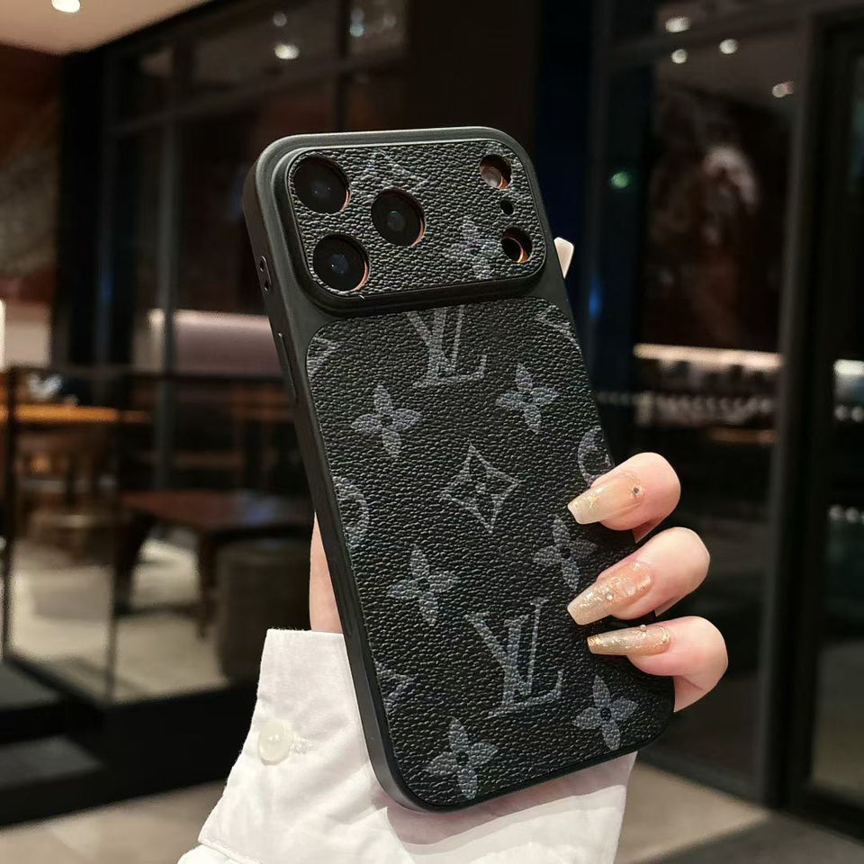 louis vuitton Monogram Luxury Phone Case for iPhone 14 to iPhone 17 Pro Max Designer Style Back Cover