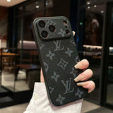 louis vuitton Monogram Luxury Phone Case for iPhone 14 to iPhone 17 Pro Max Designer Style Back Cover