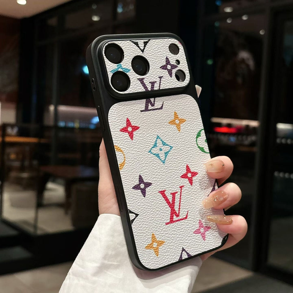 louis vuitton Monogram Luxury Phone Case for iPhone 14 to iPhone 17 Pro Max Designer Style Back Cover