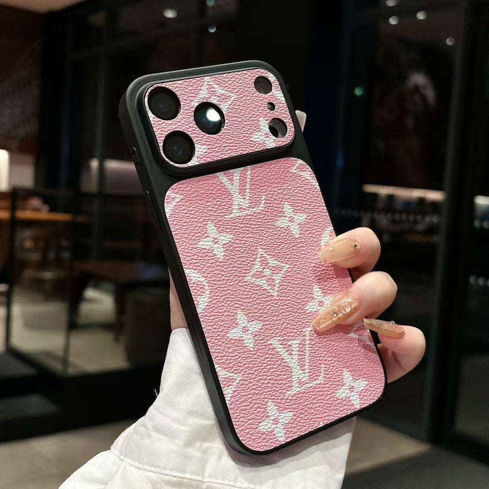 louis vuitton Monogram Luxury Phone Case for iPhone 14 to iPhone 17 Pro Max Designer Style Back Cover