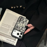 Christian Dior Inspired Luxury Phone Case for iPhone 14 to iPhone 17 Pro Max