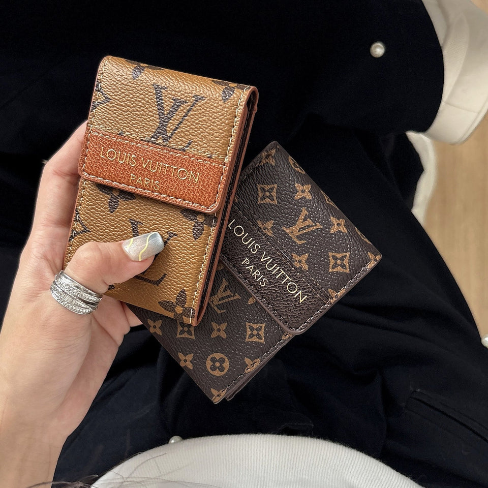 louis vuitton and gucci Wallet Card Holder Collection