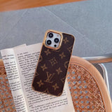 Tunde Store Brown Monogram iPhone Case