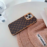 Tunde Store Brown Monogram iPhone Case