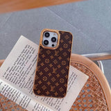 Tunde Store Brown Monogram iPhone Case