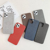 Tunde Store Canvas Phone Case for iPhone 11, iPhone 12