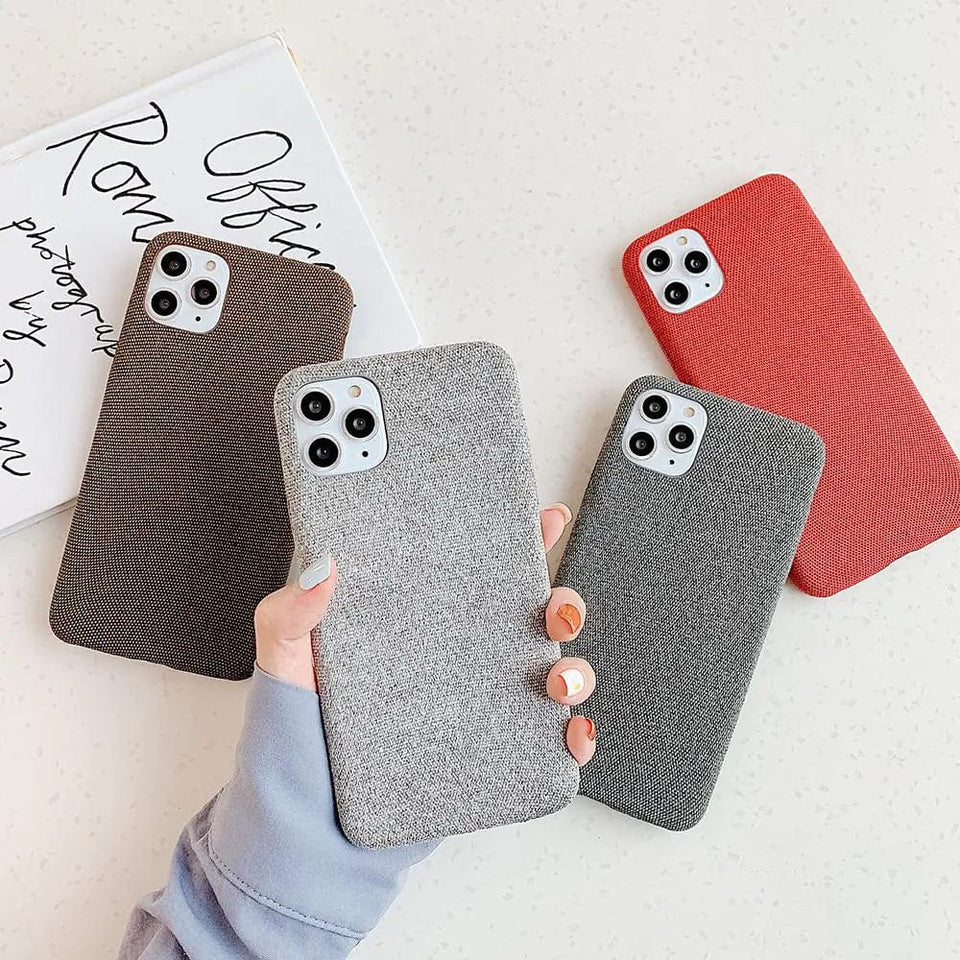 Tunde Store Canvas Phone Case for iPhone 11, iPhone 12