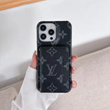 Tunde Store Classic Louis Vuitton iPhone 15 Case with Integrated Wallet