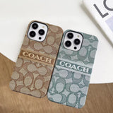 Tunde Store Coach Signature iPhone Case – Available for iPhone 11 to iPhone 16