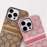 Tunde Store Coach Signature iPhone Case – Available for iPhone 11 to iPhone 16