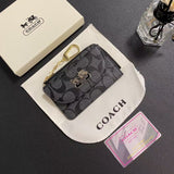 Tunde Store Coach Signature Mini Wallet with Chain