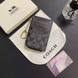 Tunde Store Coach Signature Mini Wallet with Chain