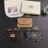 Tunde Store Coach Signature Mini Wallet with Chain