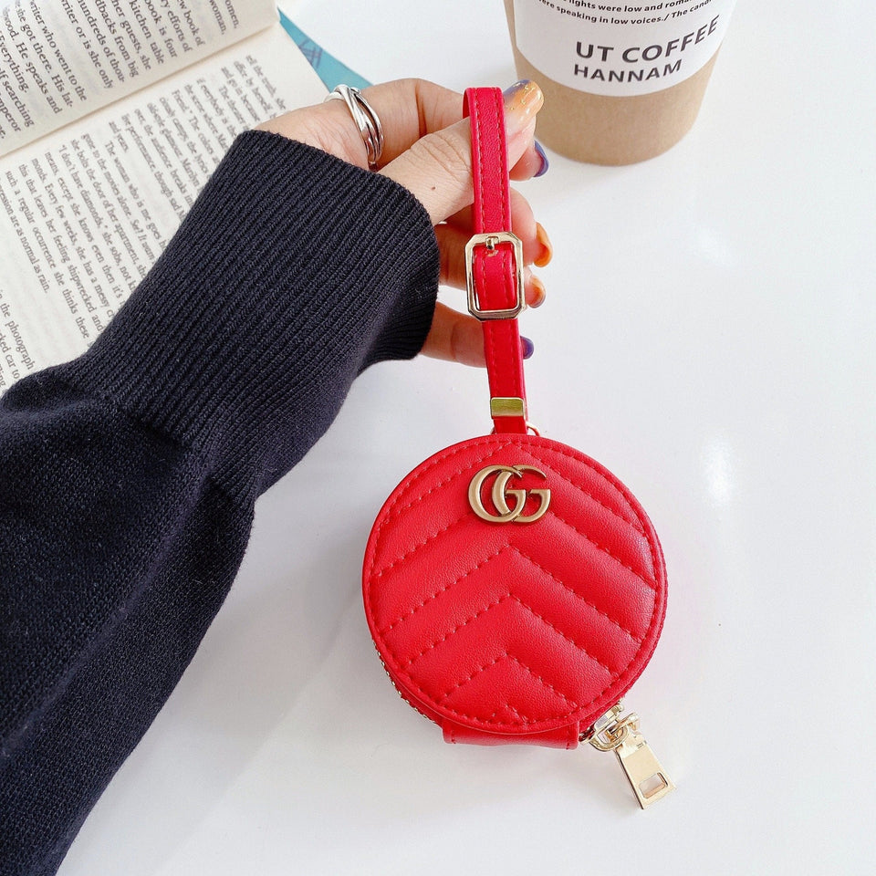 Tunde Store Colorful Louis Vuitton And Gucci Airpods Pro Leather Bag