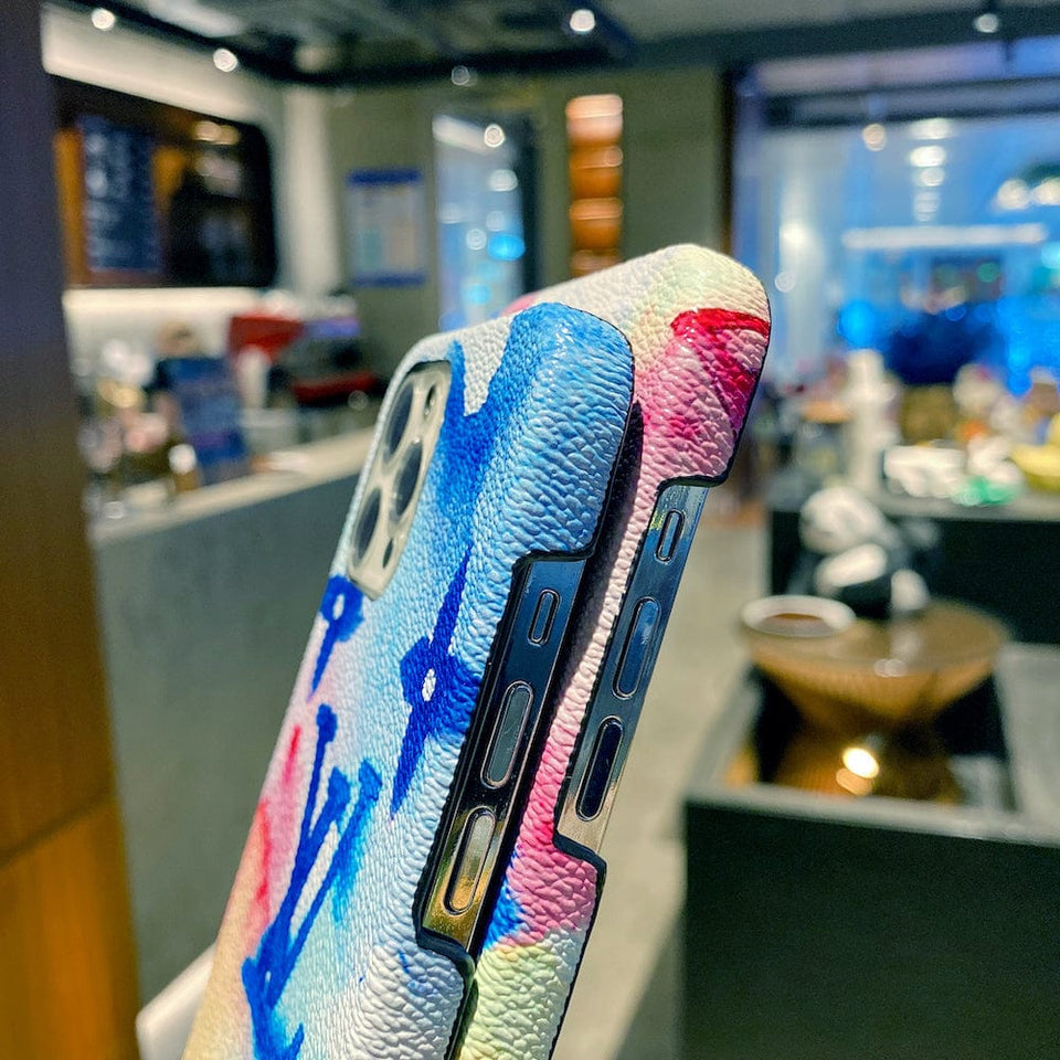 Tunde Store Colorful Louis Vuitton Cases for iPhone | iPhone 11-14 Covers