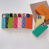 Tunde Store Colorful Louis Vuitton iPhone Cases - Vibrant Twist