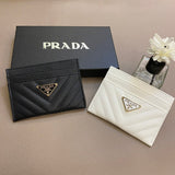 Tunde Store Colorful Prada Leather Card Holders Wallet