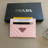 Tunde Store Colorful Prada Leather Card Holders Wallet