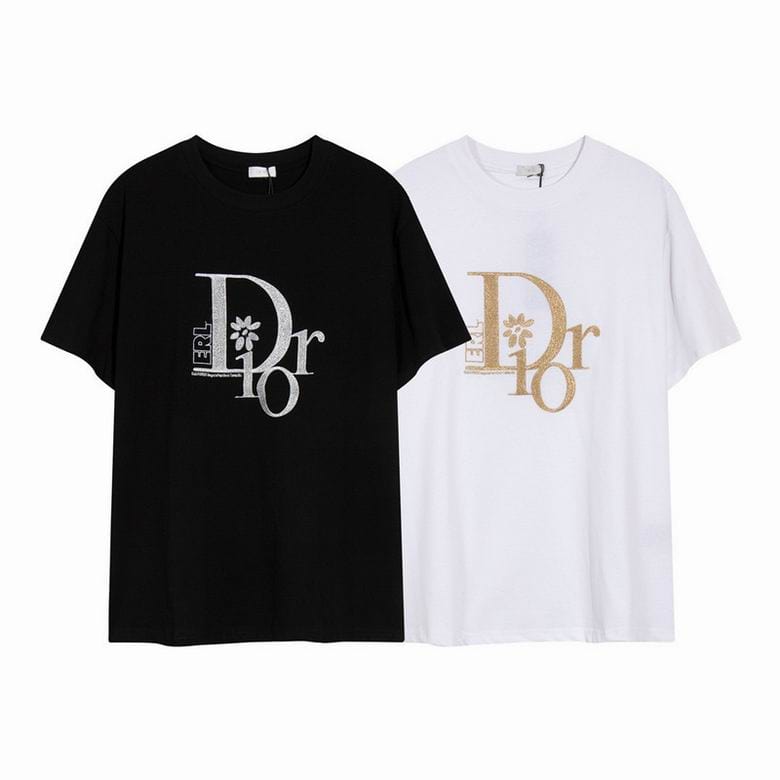 Tunde Store Dior T-shirt in black and white